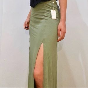 NEW W TAGS Maxi Skirt - S / Olive